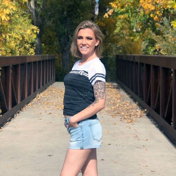 LOVE Varsity Stripe T-Shirt