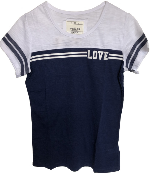 LOVE Varsity Stripe T-Shirt