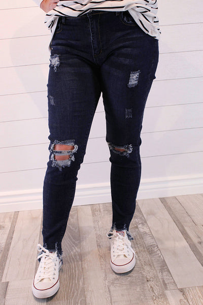 Color3 High Waist Skinny Jeans 9008