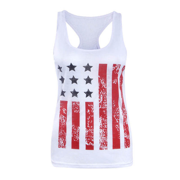 US Flag Tank Top T-Shirt