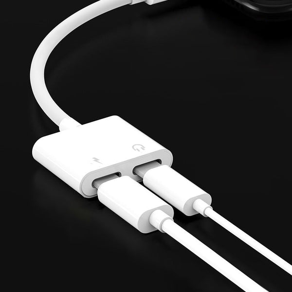 Adapter Charger Cable For iPhone, Dual Lightening Port